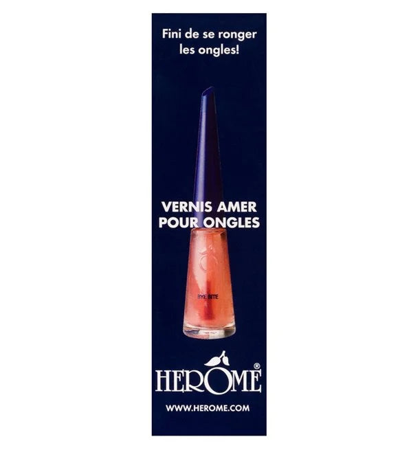 HEROME - VERNIS AMER POUR ONGLES BYE BITE