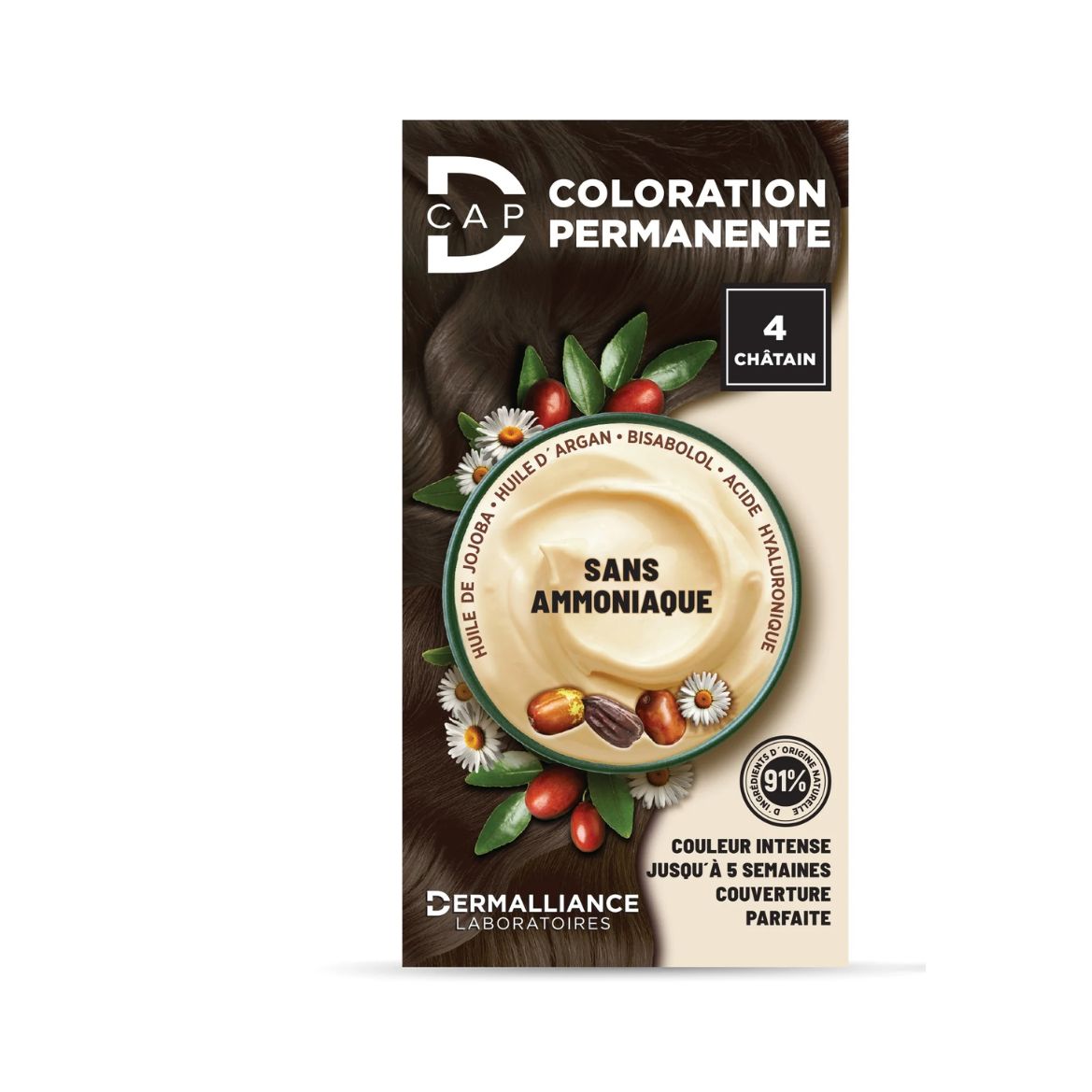 D-CAP - COLORATION PERMANENTE 4 CHATIN