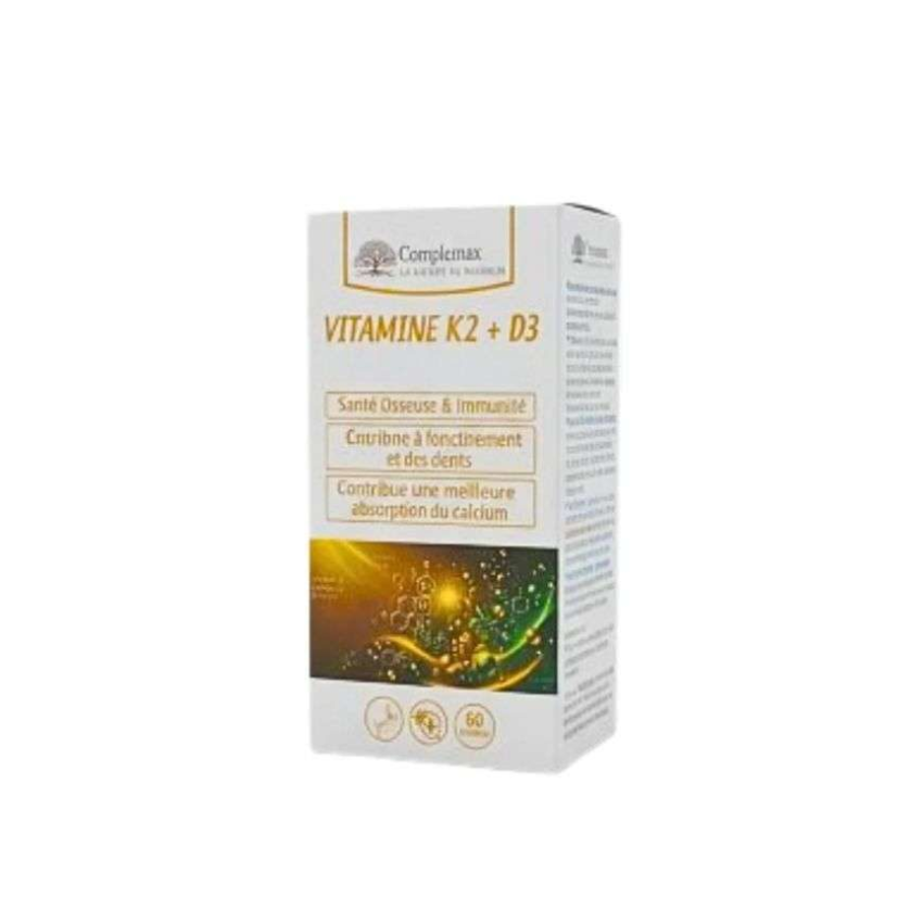 COMPLEMAX - VITAMINE K2 D3 60 GEL