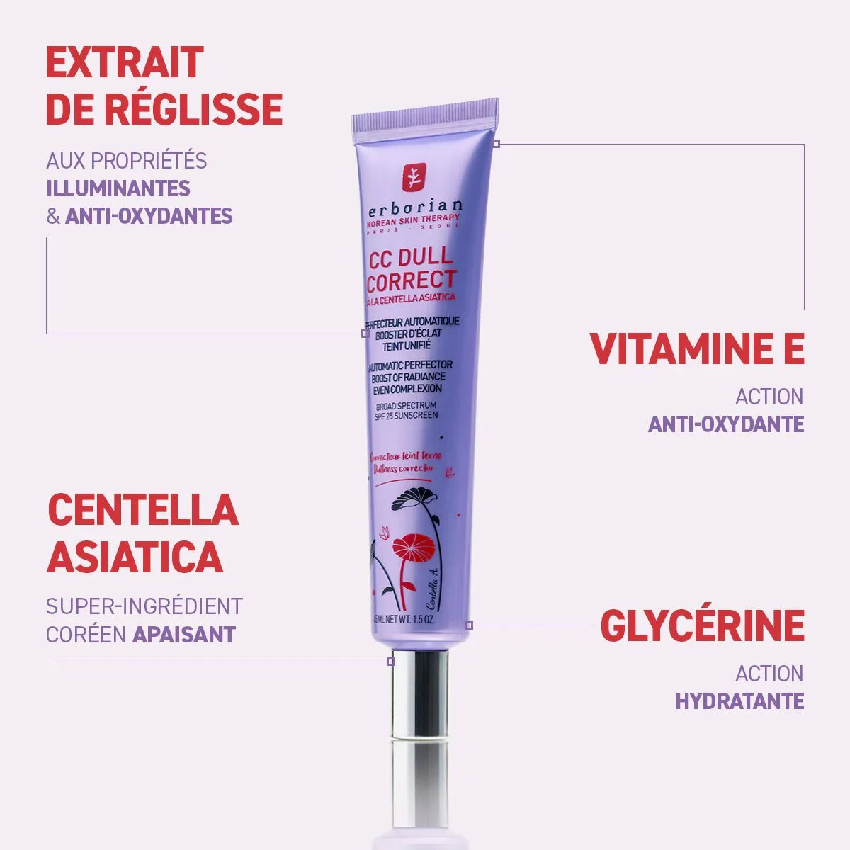 ERBORIAN - CC DULL CORRECT 45 ML