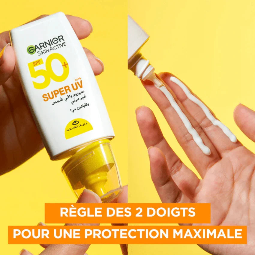 GARNIER - SUPER UV SERUM INVISIBLE SUNSCREEN 30 ML