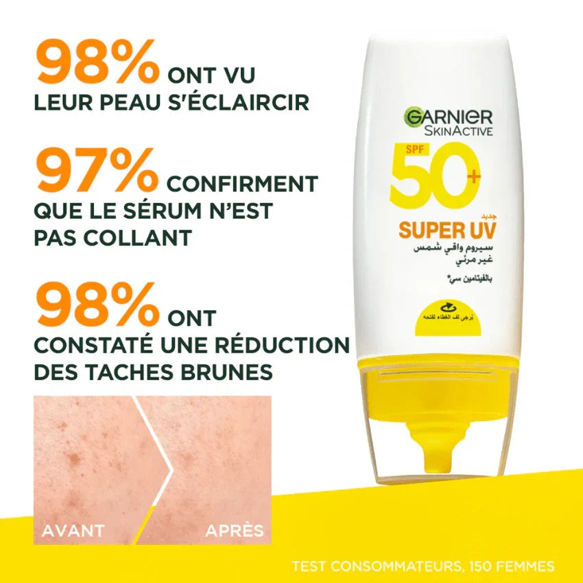 GARNIER - SUPER UV SERUM INVISIBLE SUNSCREEN 30 ML