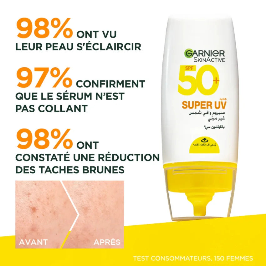 GARNIER - SUPER UV SERUM INVISIBLE SUNSCREEN 30 ML