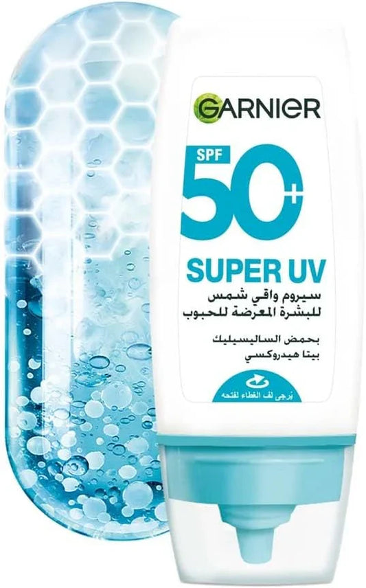 GARNIER - SUPER UV ANTI-ACNE SERUM SPF50 30ML
