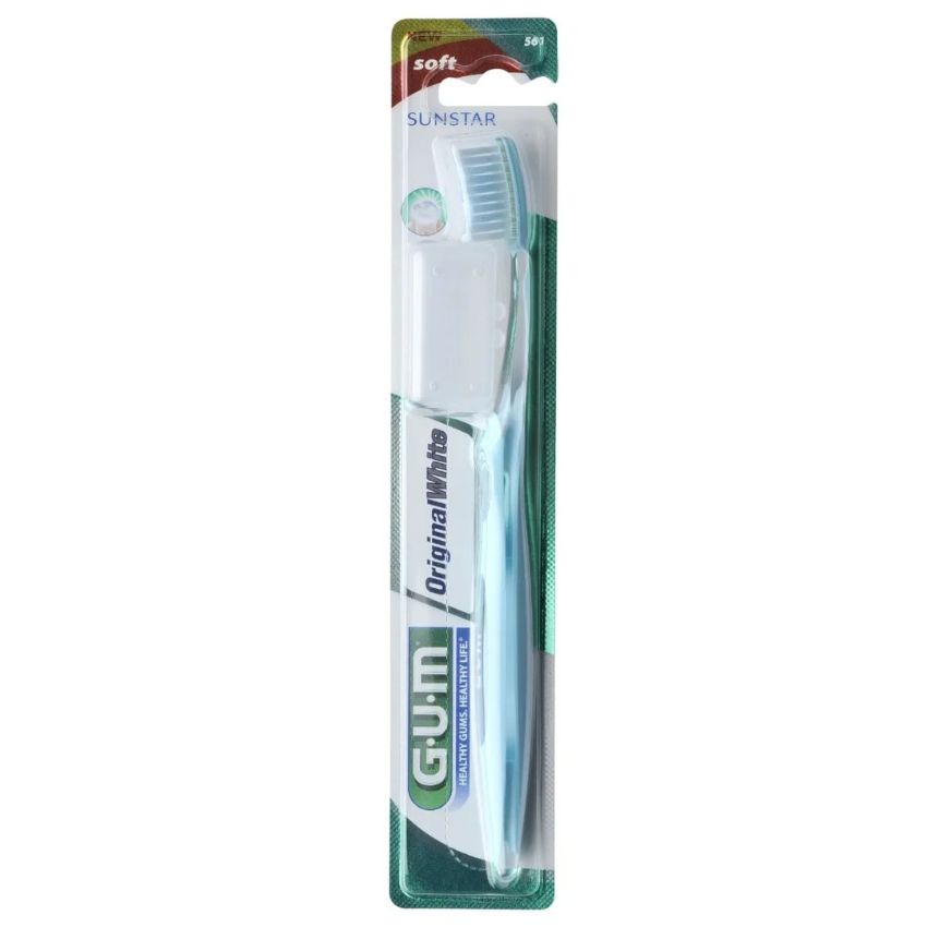 GUM - BROSSE A DENTS ORIGINAL WHITE SOUPLE 561