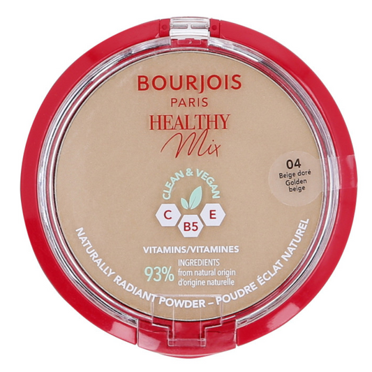 BOURJOIS - POUDRE COMPACTE HEALTHY MIX - 04 GOLDEN BEIGE