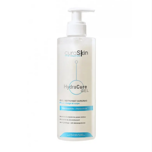 CURASKIN - HYDRACURE GEL NETTOYANT SURGRAS 400ML