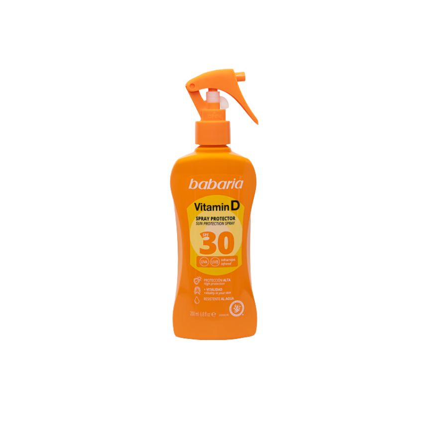 BABARIA - SERUM VITAMIN D SPRAY SOLAIRE SPF 30 200ML BABARIA