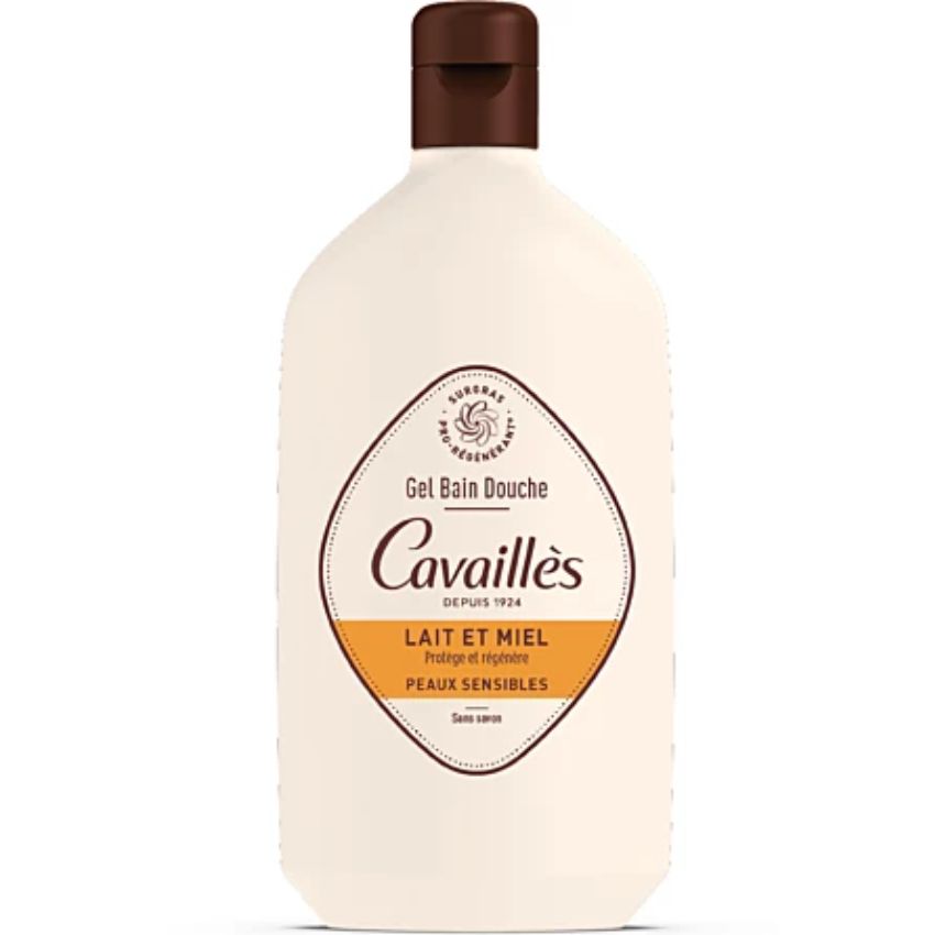 CAVAILLES - GEL BAIN DOUCHE LAIT ET MIEL 400ML