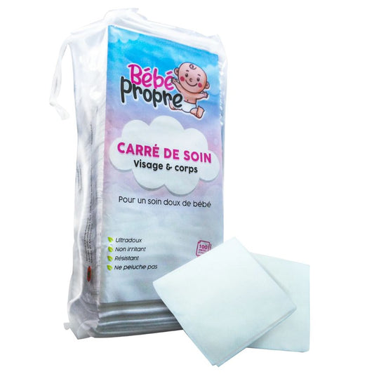 BEBECONFORT - CARRE DE SOIN VISAGE ET CORPS