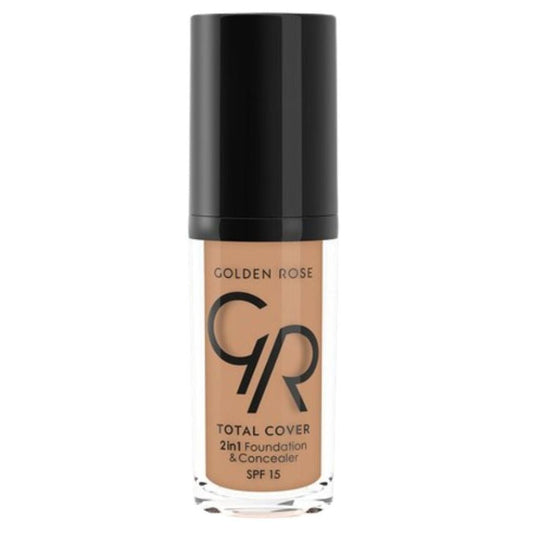 GOLDEN ROSE TOTAL COVER 2IN1FPOUNDATION & CONCEALER 20 TAN