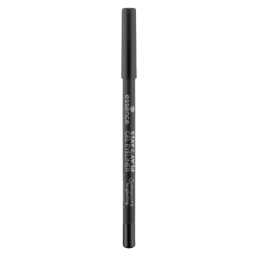 ESSENCE - STAY AND PLAY GEL EYELINER 01 BLACK RAVEN