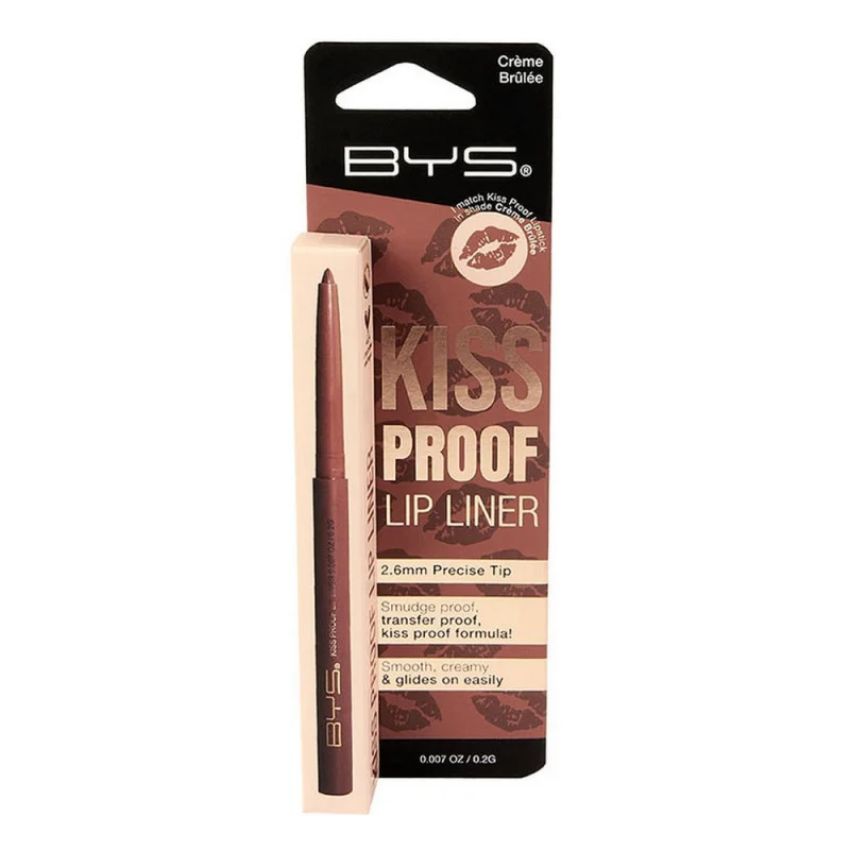 BYS -KISS PROOF LIP LINER 01 CRÈME BRULEE
