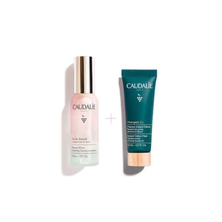 CAUDALIE - COFFRET EAU DE BEAUTE 30 ML MASQUE DETOX