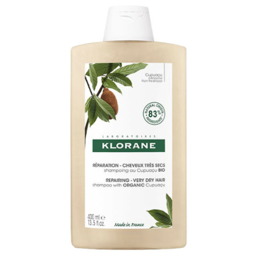 KLORANE - SHAMPOOING AU CUPUAÇU BIO CHEVEUX TRES SECS 400ML
