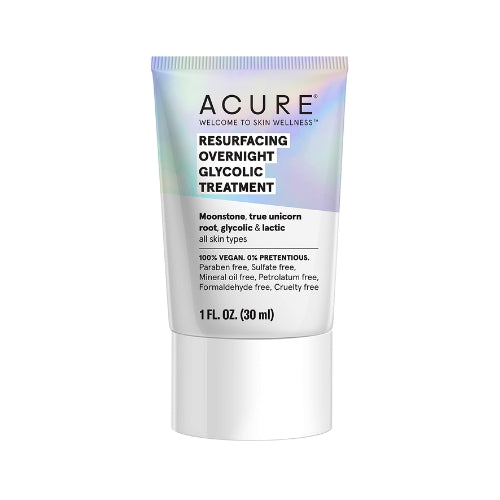 ACURE - RESURFACING OVERNIGHT GLYCOLIC TREATMENT 30ML