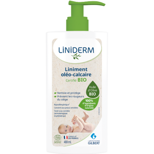 GILBERT - LINIDERM LINIMENT OLEO-CALCAIRE 480ML POMPE