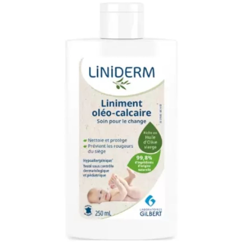 GILBERT - LINIMENT OLEO-CALCAIRE SOIN POUR LE CHANGE 250ML