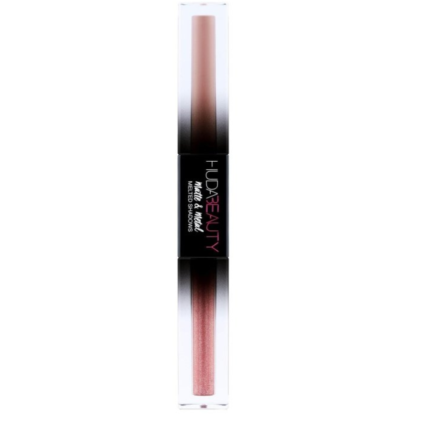 HUDA BEAUTY - MATTE & METAL MELTED DOUBLE BUBBLE BATH AND PINK CHAMPAGNE