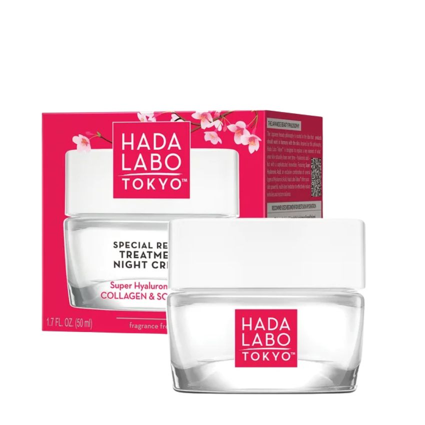 HADA LABO - NIGHT CREAM SPECIAL REPAIR TREATMENT 50ML