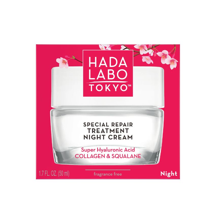 HADA LABO - NIGHT CREAM SPECIAL REPAIR TREATMENT 50ML