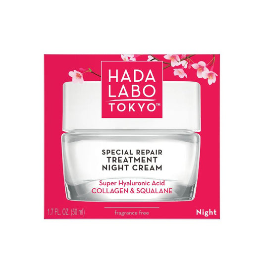 HADA LABO - NIGHT CREAM SPECIAL REPAIR TREATMENT 50ML