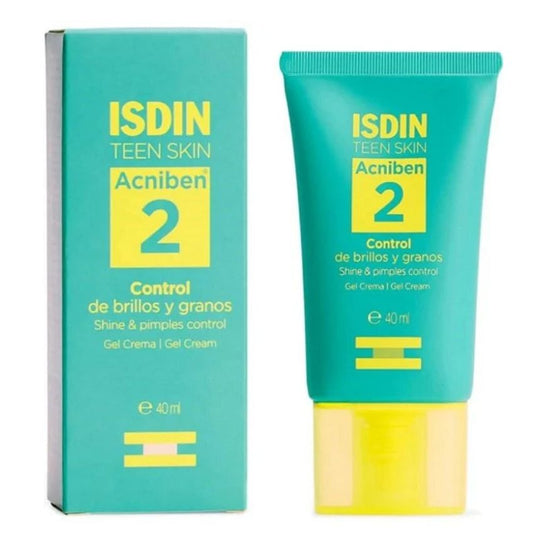 ISDIN - ACNIBEN GEL CREME CONTROLE BRILLANCE ET BOUTONS 40ML