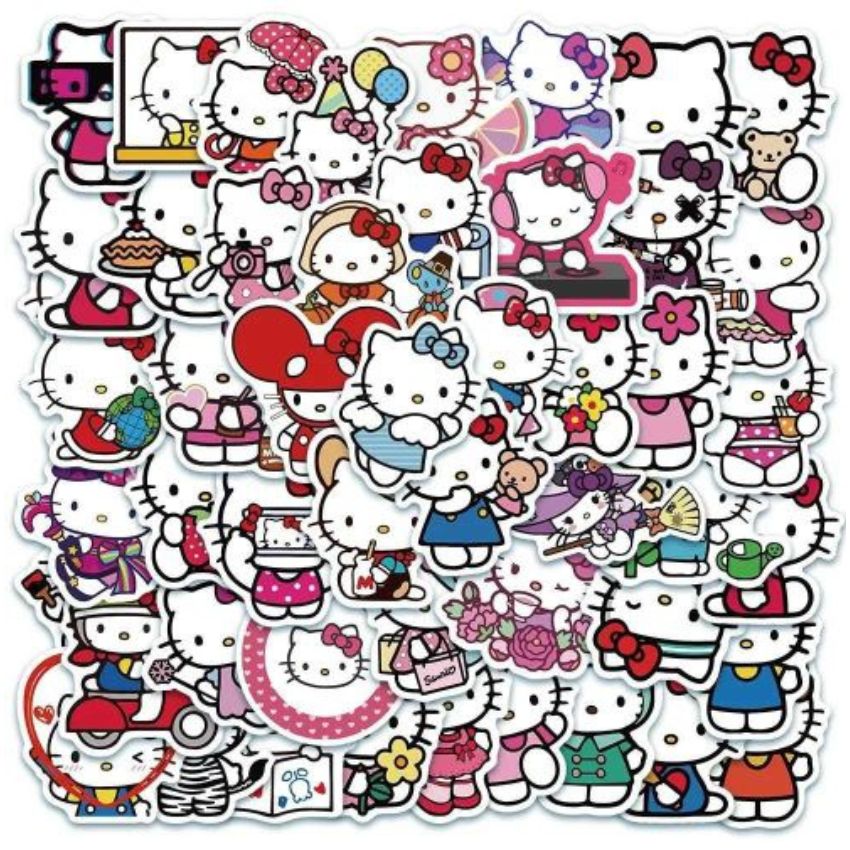 ACCESSOIRES - STICKERS HELLO KITTY