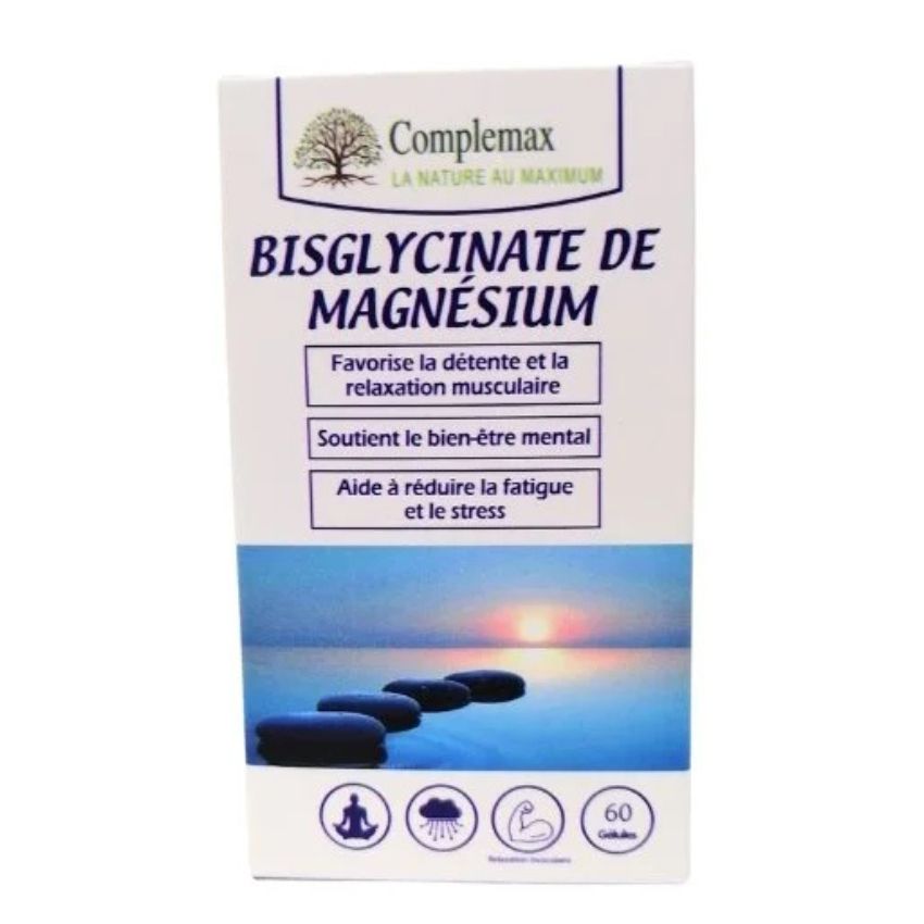 COMPLEMAX - BISGLYCINATE DE MAGNESIUM 60 GELULES