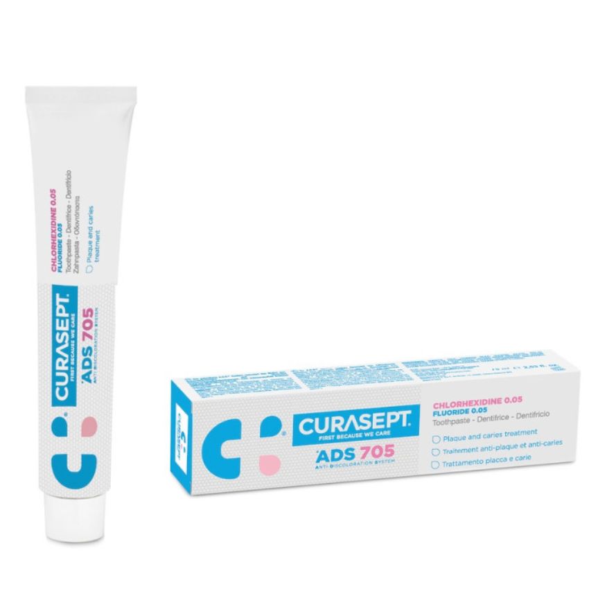 CURASEPT - DENTIFRICE CHLOROXIDINE 0.05 ADS 705