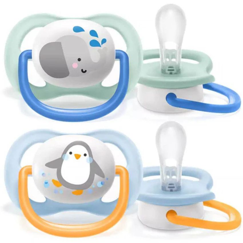 AVENT - SUCETTE BÉBÉ ULTRA AIR DESIGN 0-6 MOIS ELEP/PENG SCF080/05