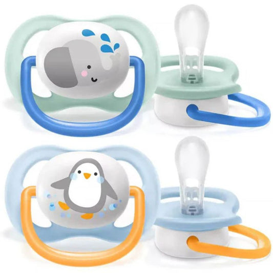AVENT - SUCETTE BÉBÉ ULTRA AIR DESIGN 0-6 MOIS ELEP/PENG SCF080/05