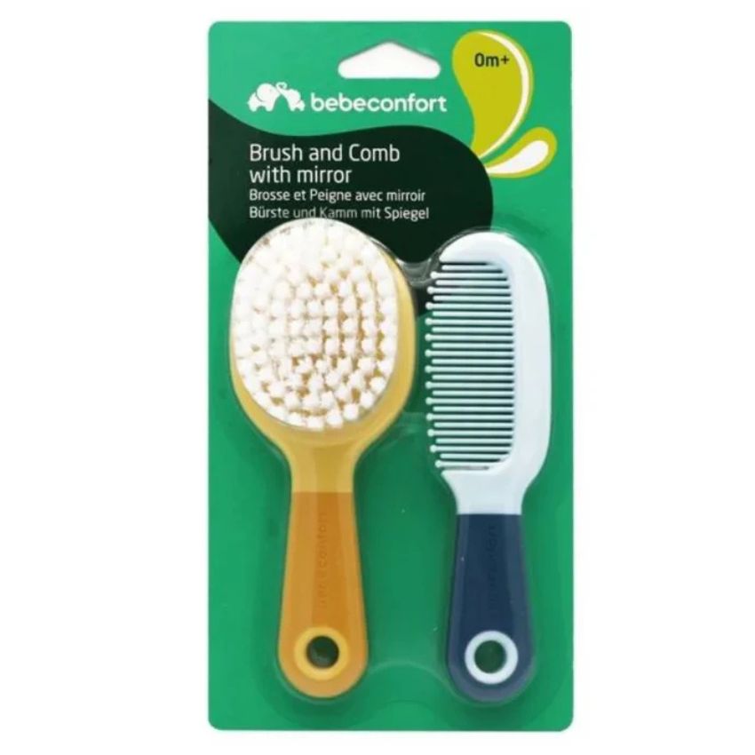 BEBECONFORT - BROSSE ET PEIGNE AVEC MIRROIR 0M+