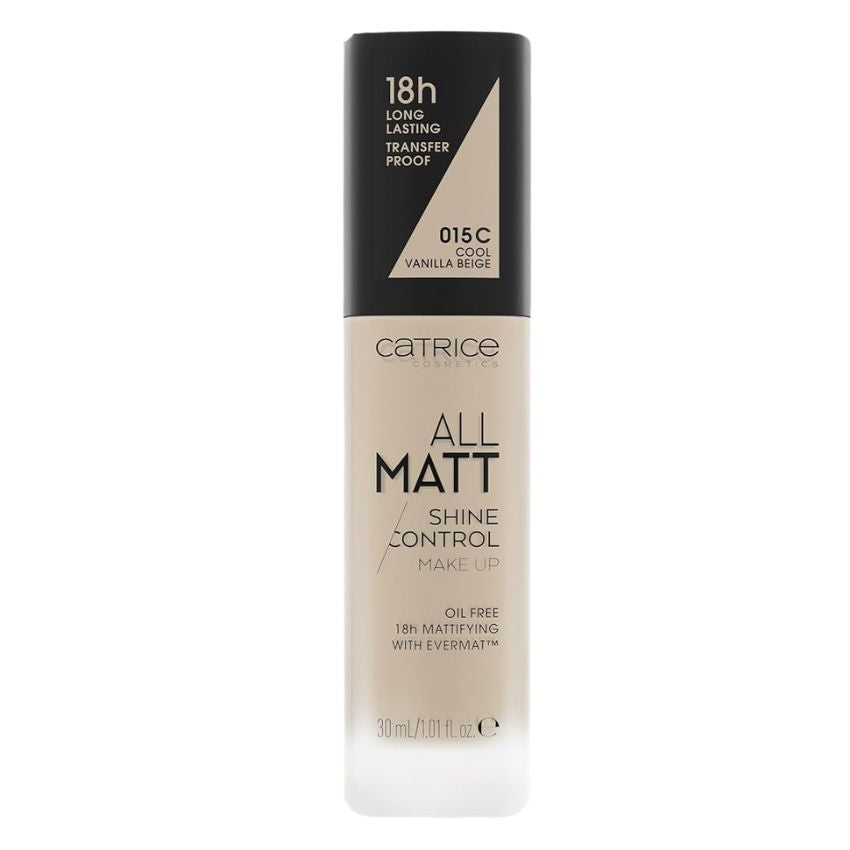 CATRICE FOND DE TEINT ALL MATT SHINE MAKE UP 015C