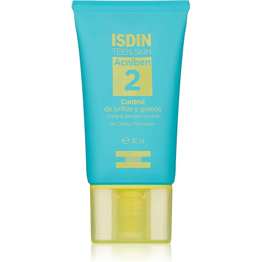 ISDIN - ACNIBEN GEL CREME CONTROLE BRILLANCE ET BOUTONS 40ML