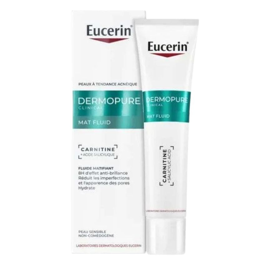 EUCERIN - DERMOPURE CLINICAL FLUID MAT 40 ML