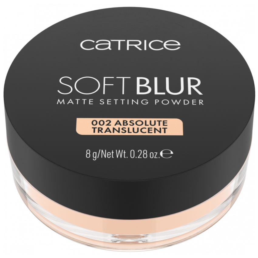 CATRICE - POUDRE FIXATEUR MATTE SOFT BLUR 002