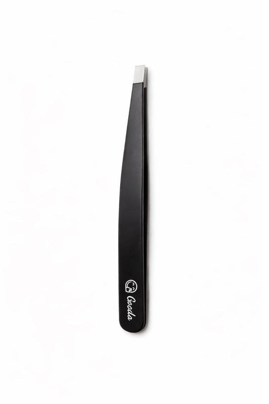 GOODA - PINCE À SOURCILS STAINLESS STEEL BLACK
