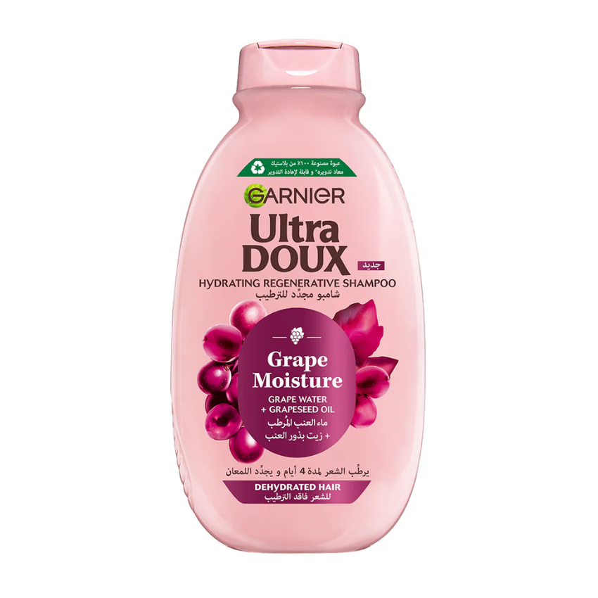 GARNIER - ULTRA DOUX GRAPE MOISTURE SHAMPOING B600ML