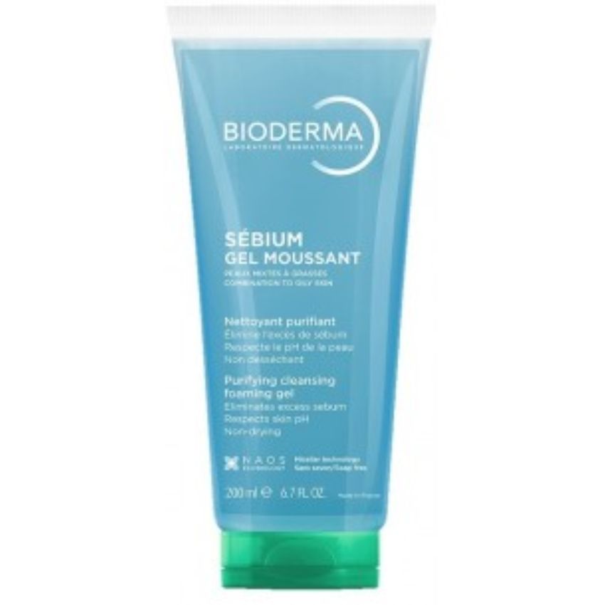 BIODERMA - SEBIUM GEL MOUSSANT 200ML