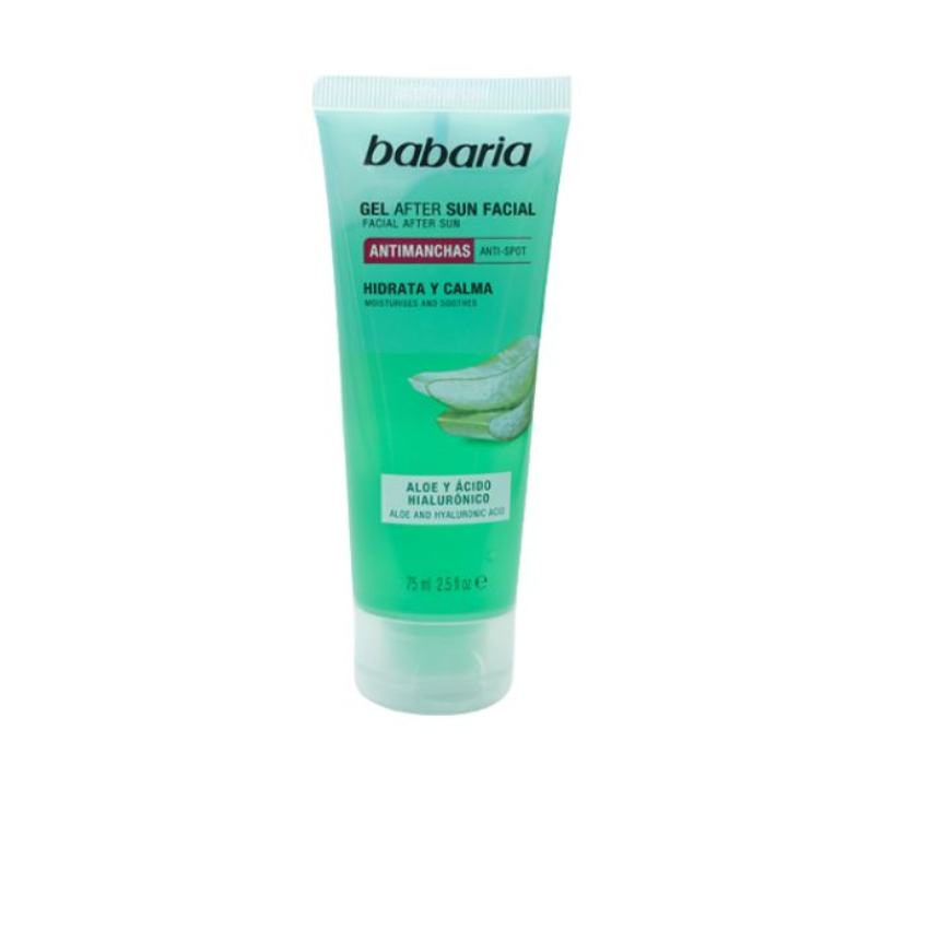BABARIA - GEL APRES SOLEIL ALOE VERA VISAGE 75ML BABARIA