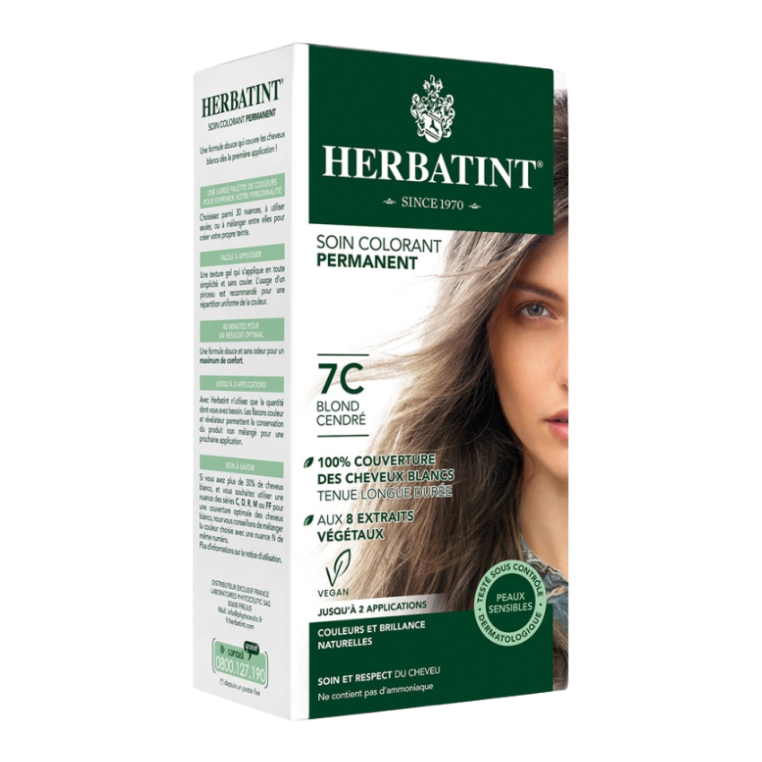 HERBATINT - 7C BLONDE CENDRE 150ML