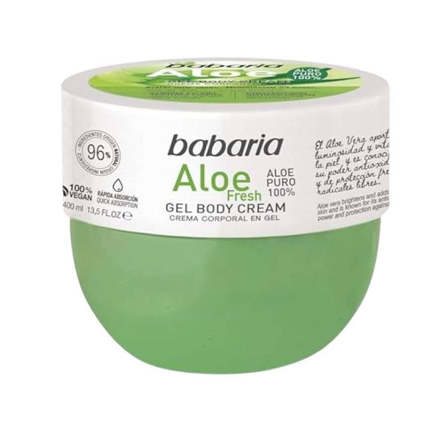 BABARIA - CREME CORPORELLE ALOE APRES SOLEIL POT 400ML