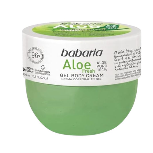 BABARIA - CREME CORPORELLE ALOE APRES SOLEIL POT 400ML