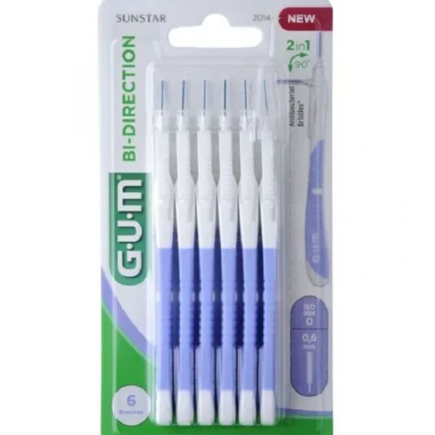 GUM - BI DIRECTION BROSSETTE ULTRA MICRO FINE 0.6MM2024
