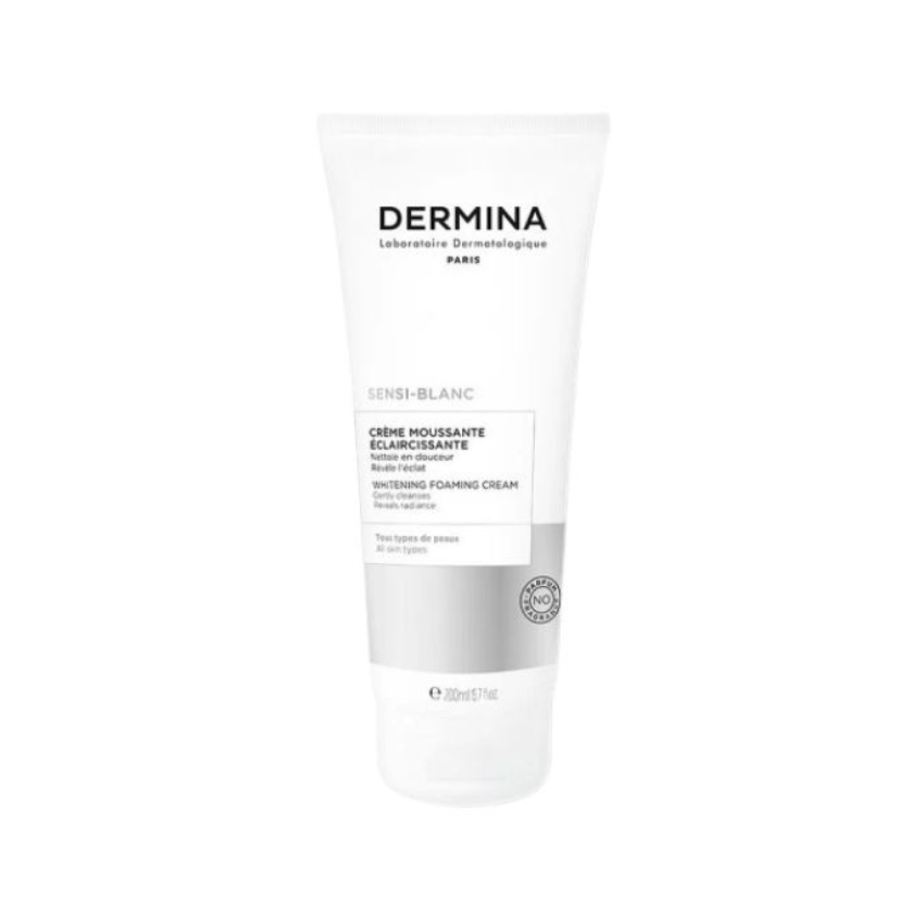 DERMINA SENSI BLANC CREME MOUSSANTE ECLAIRCISSANTE – 200ml