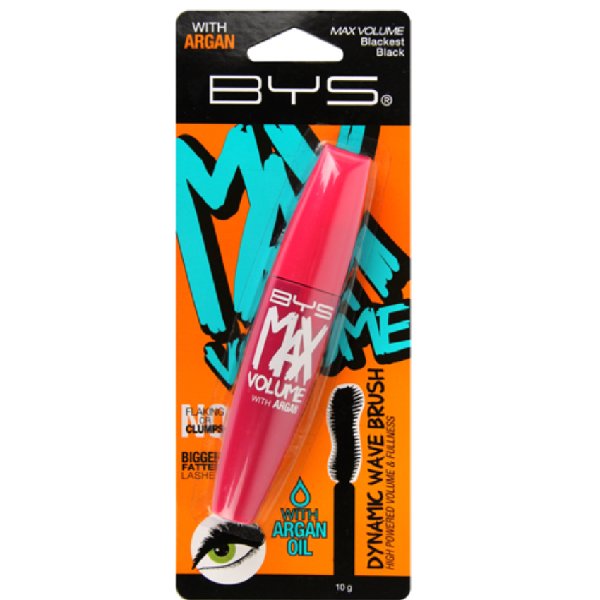 BYS - MASCARA VOLUME MAX À L'HUILE D'ARGAN