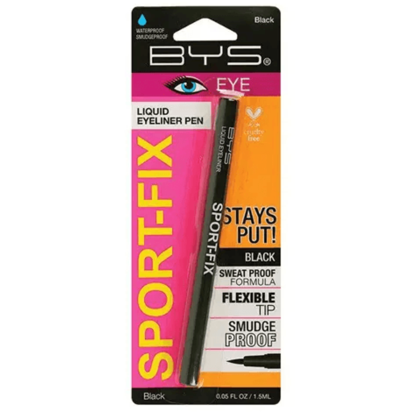 BYS - SPORT-FIX LIGUID EYELINER PEN BLACK