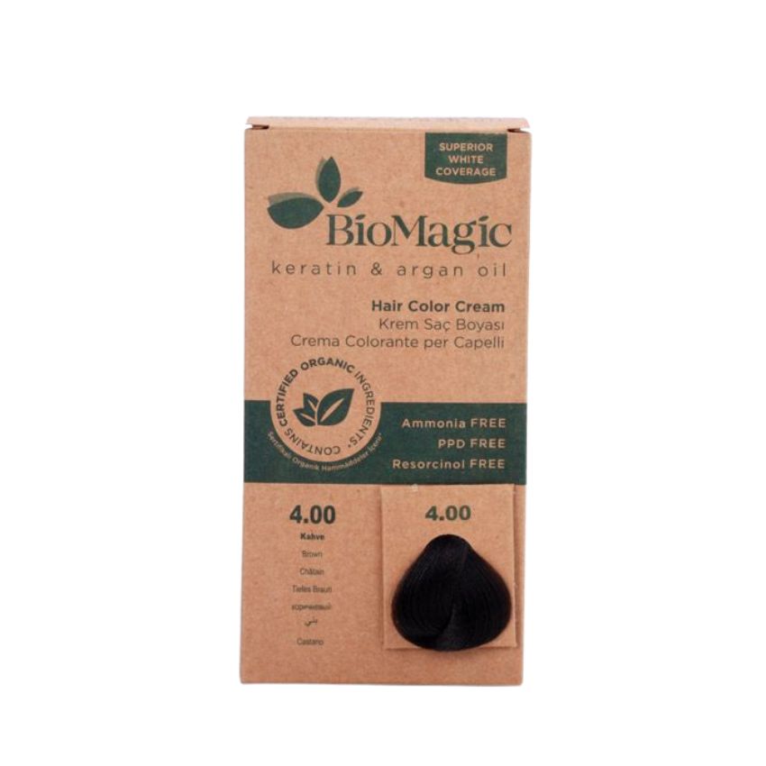 BIOMAGIC - HAIR COLOR C K 4/00 CHATAIN