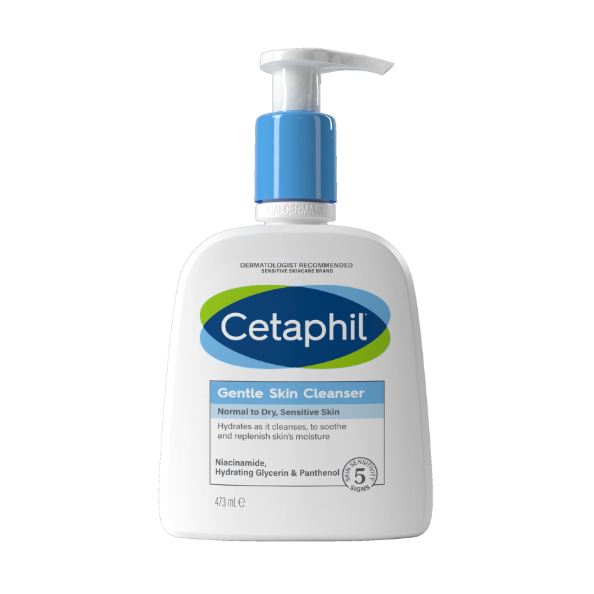 CETAPHIL - GENTLE SKIN CLEANSER DRY TO NORMAL SENSITIVE SKIN 473 ML